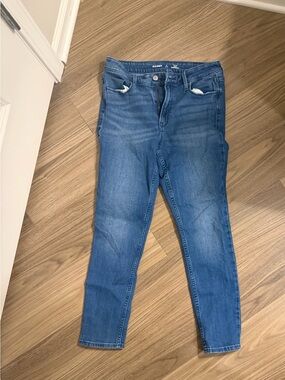 Old Navy Denim Mid-Rise Skinny Jeans - Blue Wash